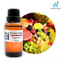 หัวน้ำหอมเกรดพรีเมียม กลิ่น Holiday Mango Fragrance oil สำหรับเทียนเเละเครื่องสำอาง 30ml/100ml