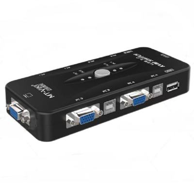 USB  KVM 4 Port Switch MT-401UK  2.0 USB (NO CABLE)