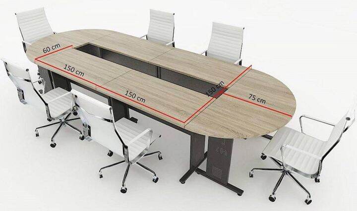 โต๊ะประชุมขาเหล็ก-kingdom-560-cm-model-tp-5600-ดีไซน์สวยหรู-สไตล์เกาหลี-ขนาด-20-ที่นั่ง-สินค้ายอดนิยมขายดี-แข็งแรงทนทาน-ขนาด-560x130x75-cm