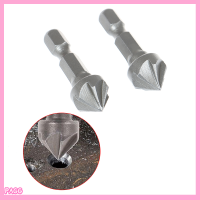 PAGG 6ขลุ่ย Countersink ดอกสว่านตัดเครื่องมืองานไม้หกเหลี่ยม