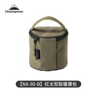 Coman red sun heating cover storage bag thickened canvas sundries camping portable Outdoor sports