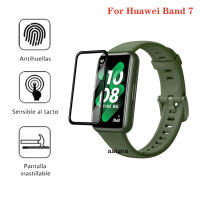 3/5ชิ้น3D แผ่นป้องกันหน้าจอความคุ้มครองเต็มรูปแบบสำหรับ Huawei Band 7