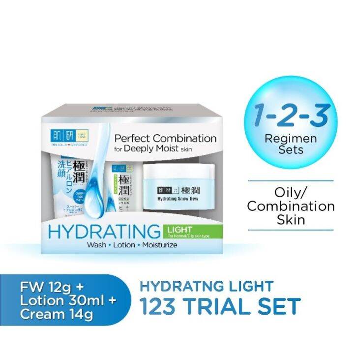 HADA LABO Moist 123 Set Lazada