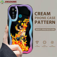 คลังสินค้าพร้อมเคสเคสมือถือสำหรับ Realme 5เคสโทรศัพท์สำหรับการ์ตูนเด็กหญิงเด็กชาย Portgas .D. เนื้อครีมเอซขอบลอนกรอบนุ่ม