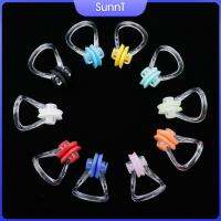 SunnT 10 Pack Swimming Nose Clip Plug Swimming Underwater Pool Noseclip for Kid Adult