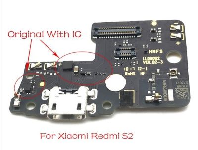【☸2023 New☸】 anlei3 แท่นชาร์จขั้วต่อ Micro Usb แผงสำหรับชาร์จสายเคเบิลยืดหยุ่นบอร์ดและไมโครโฟนชิ้นส่วนอะไหล่สำหรับ Xiaomi Redmi S2