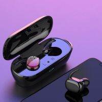 【CW】 TWS Wireless Bluetooth 5.0 Fingerprint Touch Earbuds Built-in Mic Super Bass Stereo Sports Headphone Headset With Charging Box