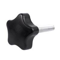 M8 x 40mm Screws Star head Wing screw Clamp knob handle black