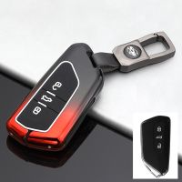 Car Key Case Cover For VW Golf 8 MK8 ID.3 ID.4 Skoda Octavia A8 Seat Cupra Formentor Leon MK4 Tarraco 2021 2022 2023 Accessories