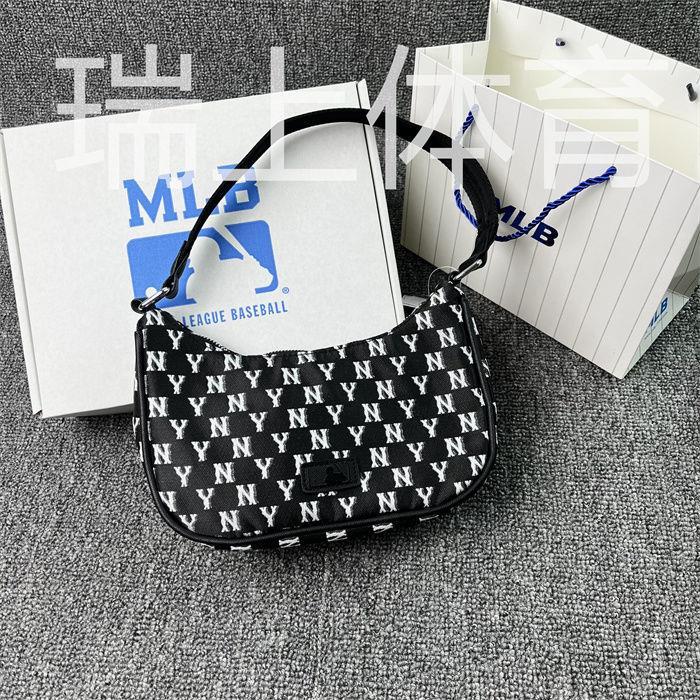 mlb-official-ny-south-koreas-new-armpit-bag-trendy-womens-fashion-yankees-presbyopia-with-the-same-style-one-shoulder-messenger-portable-baguette-hand-bag