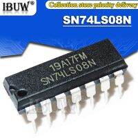 10PCS SN74LS08N DIP14 SN74LS08 74LS08N 74LS08 DIP IC แบบบูรณาการ