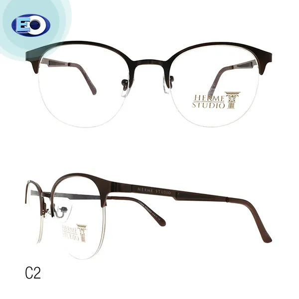EO Herme Studio HS19913 Frame with Free Multicoated Lens / Non-graded ...