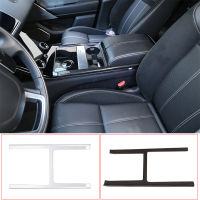 For Land Rover Range Rover Velar 2017 2018 2019 ABS Carbon Fiberchrome Car Center Console Decoration Frame Trim Car Accessories