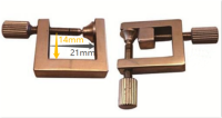 2ชิ้นซ่อมไวโอลินรอยแตกหักไวโอลิน C Lamps กาวกีตาร์ทำเกินไป