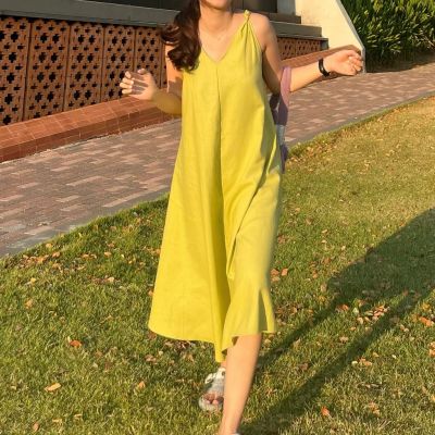 HERDAILY STUDIO sunny dress - lime