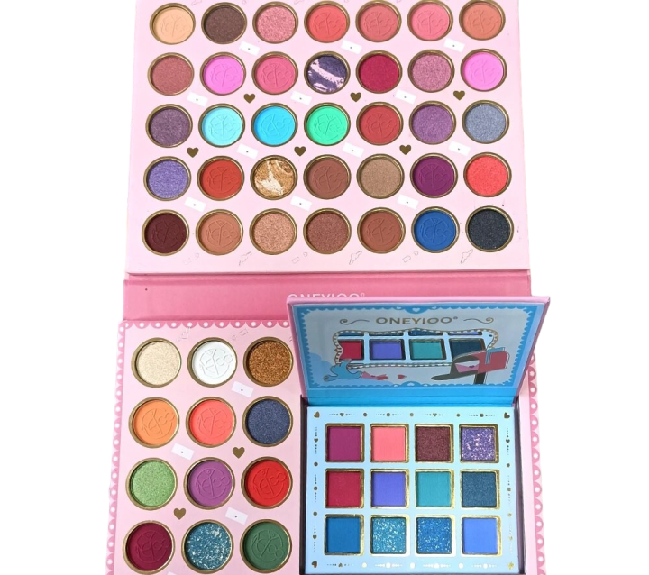 อายแชโดว์-oneyioo-eyeshadow-palette-glitter-shimmer-แป้งกลิตเตอร์-matte-70-สี-p38