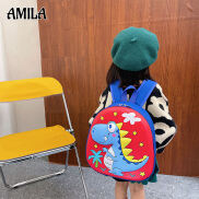 AMILA Túi Trẻ Em Cặp Đi Học Mẫu Giáo Hoạt Hình Mới Cho Học Sinh Tiểu Học