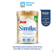 Sữa bột Similac 2 900g đột phá dinh dưỡng 5G cho trẻ từ 6