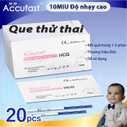 Accufast que thử thai sớm Que thử thai Phát Hiện Thai Sớm Sau 7