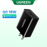 Ugreen QC 3.0 อะแดปเตอร์ชาร์จ USB ชาร์จเร็ว สําหรับ Huawei Samsung Xiaomi