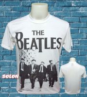 เสื้อวง THE BEATLES วงร็อค ไม่มีตะเข็บข้าง คอฟิต ป้ายUS เสื้อร็อค เสื้อวินเทจ เสื้อทัวร์ วงดนตรีร็อคต่างประเทศ