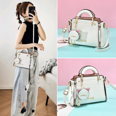 Quality PU Top-Handle Shoulder Casual Messenger Leather Designer Bags Fashion Women