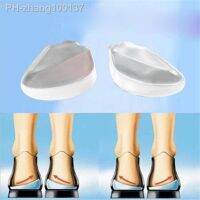 2Pcs Silicone Insoles Orthotics X/O-type Legs Corrector Gel Pillow For Heel Orthopedic Insoles Shoes Pad Pugel Flatfoot Heel Cup