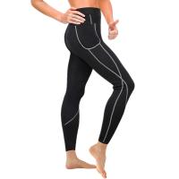 【VV】 Hot Leggings Push Up Waist Leggins Seamless Sweat Sauna