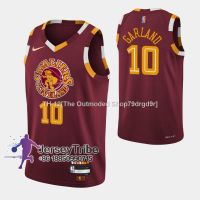 ✣ 2021-22 New Original NBA Basketball Mens Jersey On Sale Cleveland Cavaliers 10 Darius Garland Retro City Edition Jerseys Dri-Fit Swingman Red with 75th Anniversary Silver Diamond Swoosh