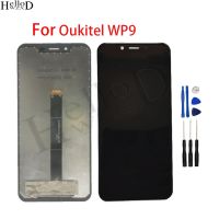 หน้าจอ LCD ทดสอบแล้วสำหรับ Oukitel WP9จอแสดงผล LCD แบบสัมผัสหน้าจอแผงดิจิทัลสำหรับเปลี่ยน100% ใหม่