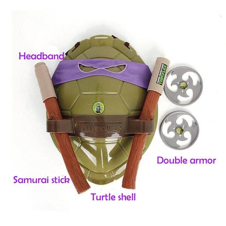 turtles-mutant-ninja-turtle-leo-mikey-raph-don-action-anime-figure-cosplay-shell-props-for-kids-decoration-fantasy-armor-toys