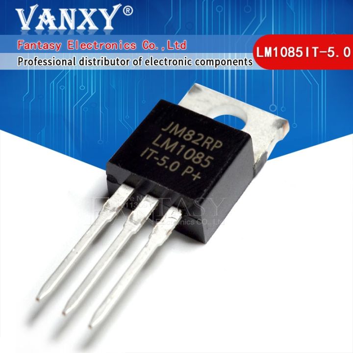 10pcs LM1085IT-5.0 TO220 LM1085 TO-220 LM1085-5.0 LM1085IT-5 LM1085IT WATTY Electronics