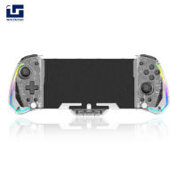 ME【Fast Delivery】Handheld Grip Double Motor Vibration Built-In 6-Axis Gyro Joy-Pad Compatible For Nintendo Switch Game Accessories