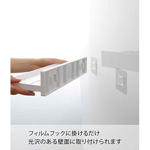 ถาดตะขอฟิล์ม-yamazaki-w30สีขาวประมาณ5965จัดเก็บในห้องน้ำ-w30-x-d10-x-ละออง-h6cm-สำหรับจัดเก็บเป็นชุด