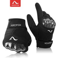 ARCFOX-Gants de moto de course en maille pour hommes et femmes protection d 39;écran tactile motard cyclisme motocross doigt complet été nouveau