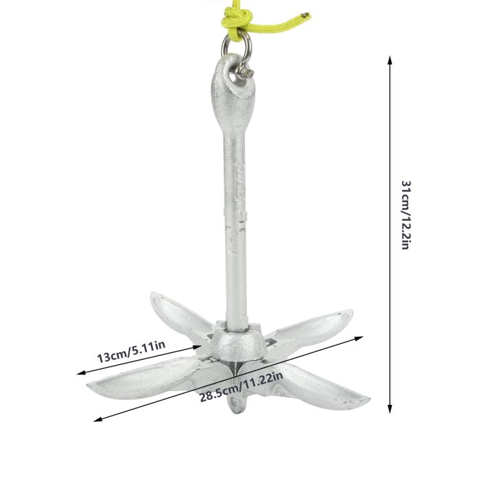 marine-ship-anchor-kit-easy-connection-foldable-portable-long-horizontal-towing-force-boat-anchor-for-river