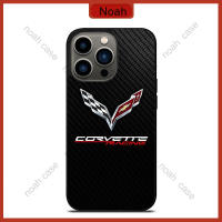 Corvette Chevy  Racing Carbon Phone Case for iPhone 14 Pro Max / iPhone 13 Pro Max / iPhone 12 Pro Max / Samsung Galaxy Note 20 / S23 Ultra Anti-fall Protective Case Cover 1252