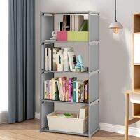 ✟ 4 Tier Bookcase Bookshelf Storage Wall Shelf for Home Application