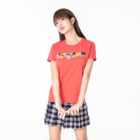 PAUL FRANK เสื้อยืด WOMENS TEES JULIUS WILD AURORA NIGHT GARDIENT