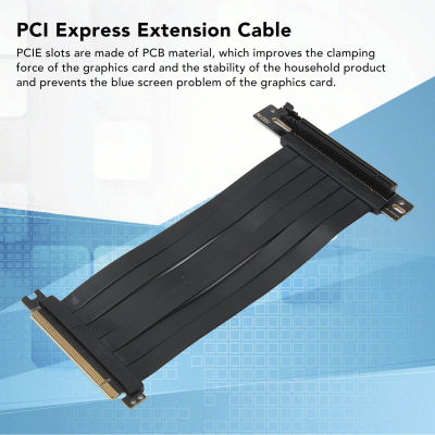 สายพ่วง PCIE3.0 Express3.0 PCI 90องศาสายพ่วงปรับปรุงแรงหนีบสำหรับพีซี