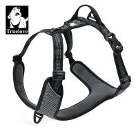 Truelovepet Reflective Pet Dog Harness Small Medium Large Vest Adjustable with Safety Buckle D-flex Buckle Pet ProductsTLH6071