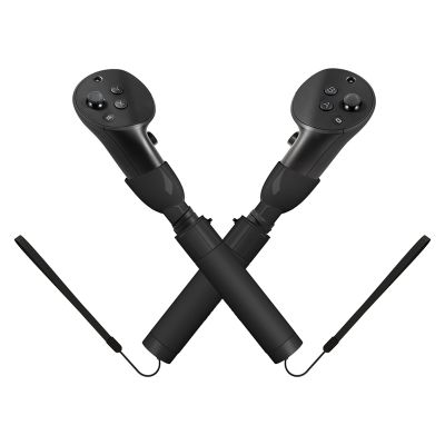 Dual Lightsaber Handles Extension Grips for Meta Quest Pro Playing Beat Saber Games Controllers for Meta Quest Pro