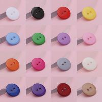 9-30mm Mixed Button Children Clothing Colorful Double Eye Bread Button for Diy Resin Scrapbooking Hand Knitting Craft Wholesale Haberdashery