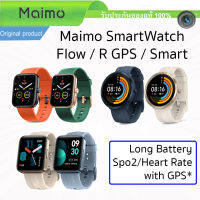 (ประกันร้าน 1 ปี) Maimo Smartwatch Premium / Flow AMOLED / R GPS นาฬิกาอัจฉริยะ Spo2 วัดหัวใจ มี GPS โหมดกีฬา