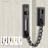 ✖✻ Door Chain Lock Stainless Steel Security Chain Guard Anti Theft Press Heavy Duty Polished Latch Screw Security Limiter Tools