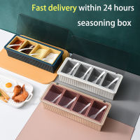 Spice Jar Seasoning Box 4PcsSet pepper shakers Nordic Storage Bottle Jars Salt Pepper Cumin Powder Box Tool Kitchen Accessories