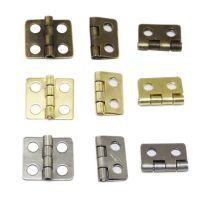 20PCS/Lot Iron Mini Hinges Hardware 13x12mm 180 Degree Rotation Retro Hinges for Wooden Jewelry Box Furniture Cabinet Closet Door Hardware  Locks