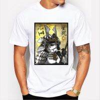 Mens T-Shirt Popular Design Samurai Stormtrooper Vintage Mens Top  EYOR