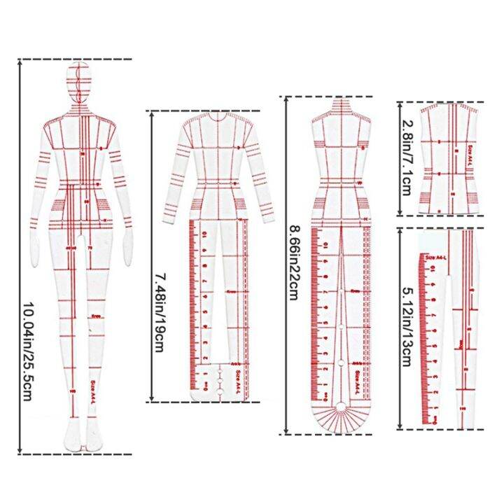 fashion-illustration-rulers-sketching-templates-ruler-sewing-humanoid-patterns-design-clothing-measuring