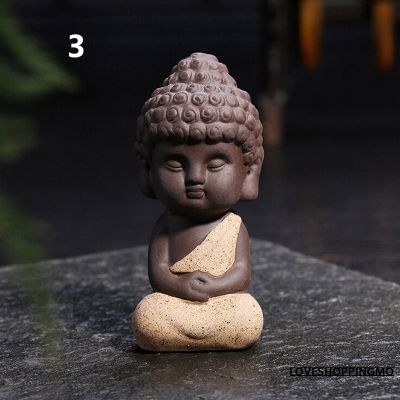 mini buddha statue monk India Yoga Mandala